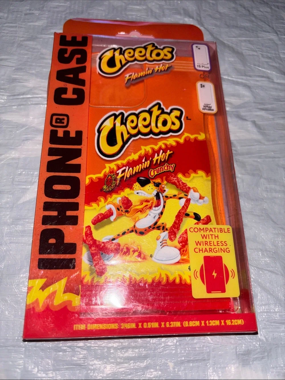 Flamin' Hot Orange iPhone Case - Branded